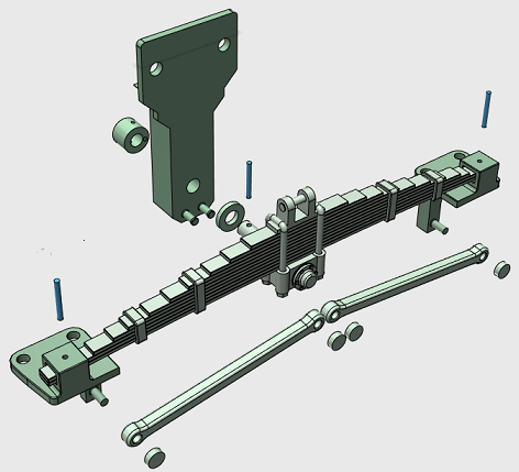 3D view of axle