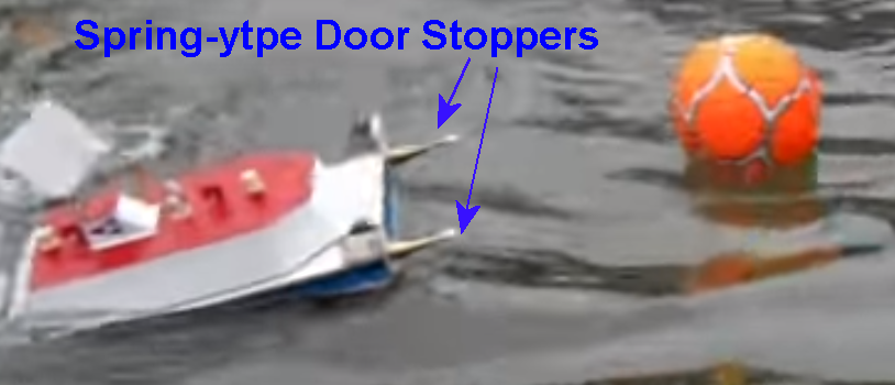 Door stoppers for water sports